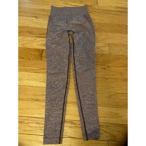 Gymshark women's berry/rose high waisted flex leggings
